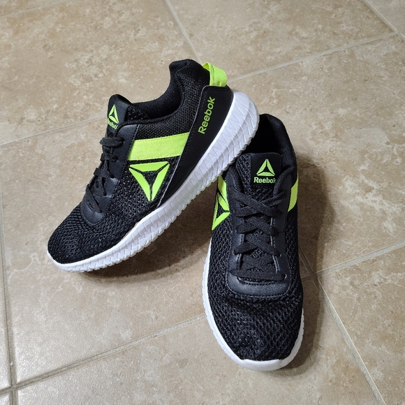 Reebok Training Sneakers Black/Neon Green Men’s 7 (Wo8½) main image 6